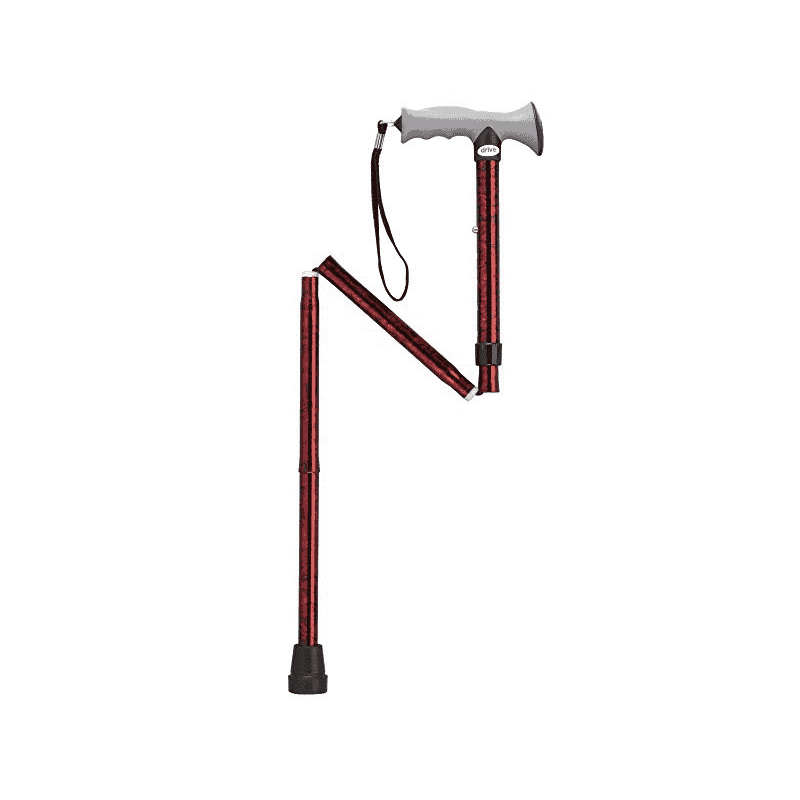 Drive Medical Adjustable Lightweight Folding Canes with Gel Hand Grip - Senior.com Canes
